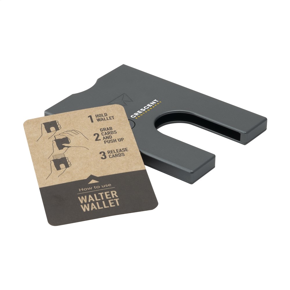 Walter Wallet Recycled Aluminium Slim -4- Kartenhalter