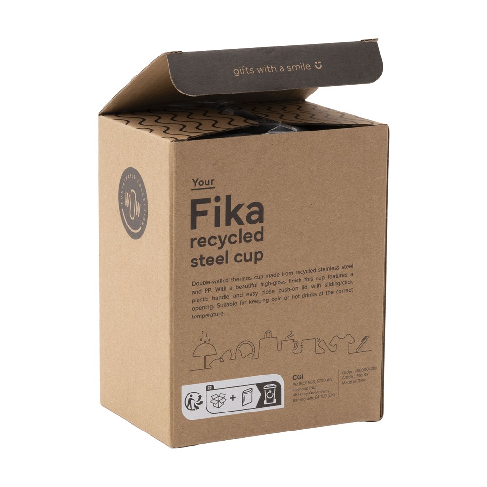 Fika RCS Recycled Steel Cup 400 ml Thermosbecher